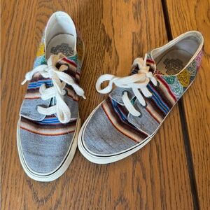 Vibrant Multicolor Womens Mipacha shoes Sneakers flats Mexican threads skater‎
